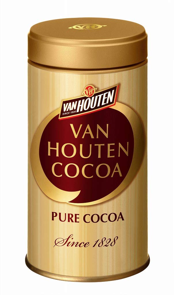 VAN HOUTENバンホーテンゴールドラベルココア100gX12缶 ss Amazon.co.jp: 片岡物産 バンホーテン ピュアココア ゴールドラベル 缶